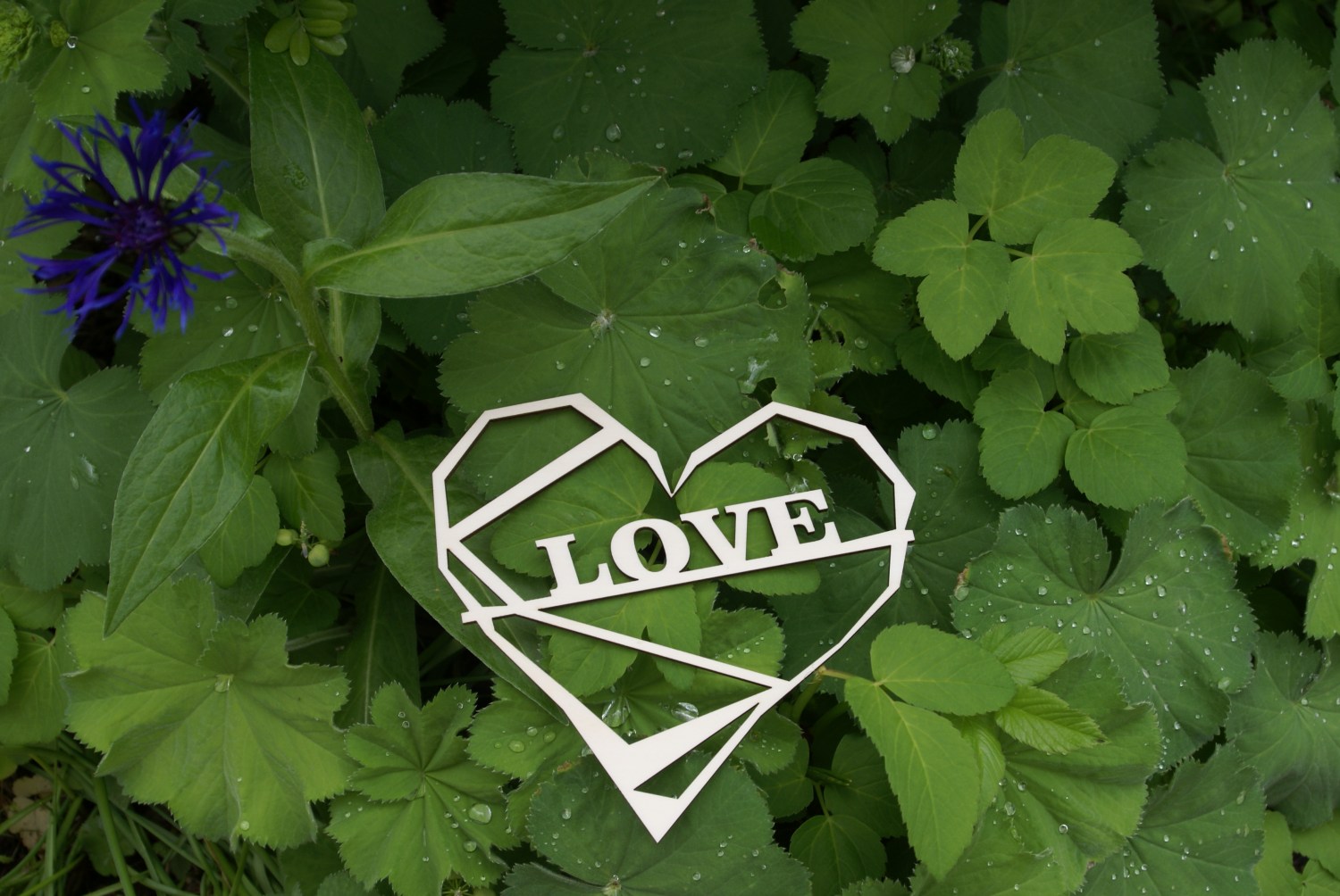 Lasercutting Herz Love